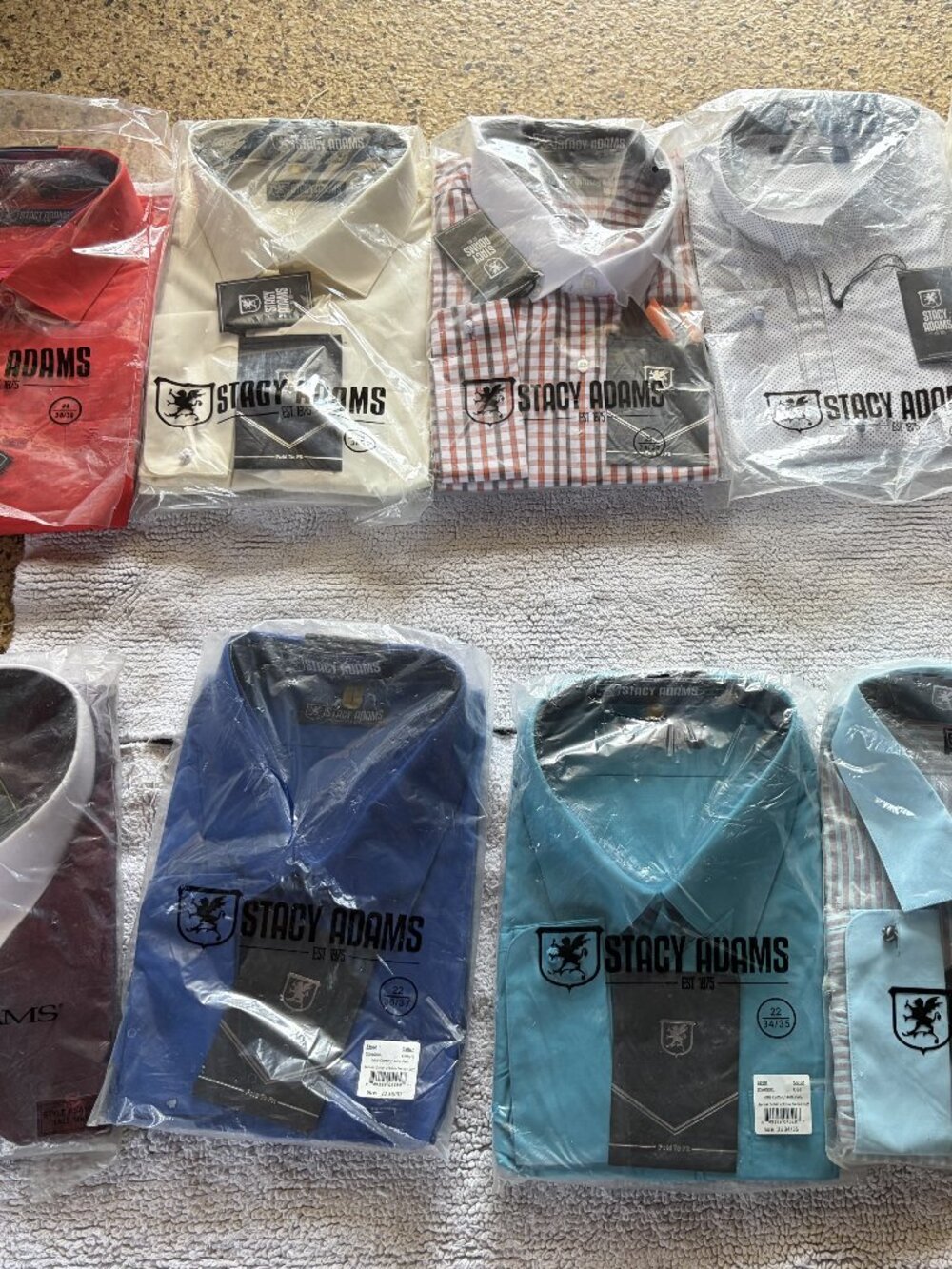 NINE Stacy Adams Men's Dress Shirts